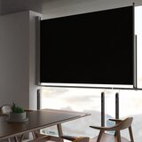 vidaXL Zložljiva stranska tenda za teraso 160x300 cm črna cene