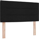 vidaXL Naslon za glavu s linijskim dizajnom Crna 80 cm Tkanina Cijene