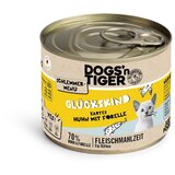 Dogs'n Tiger Varčno pakiranje gurmanski meni 12 x 200 g - Piščanec s postrvjo I za mladičke | Shoptok.si