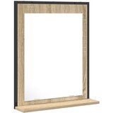  Ogledalo za kupaonicu s policom Sonoma hrast 50x12x60 cm Konstruirano drvo | shoptok.hr