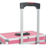Kolica za šminku aluminijska ružičasta | shoptok.hr
