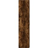  Visoka komoda dimljeni hrast 45x42,5x185 cm konstruirano drvo | Eponuda.com