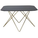 Venture Home Tristar klub stolić 80 × 80 cm, crni | shoptok.hr