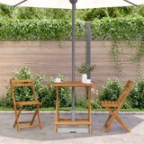  Sklopivi vrtni stol od masivnog bagremovog drva 70 x 70 x 75 cm | Eponuda.ba