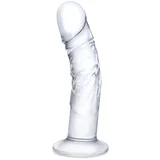 Gläs Stekleni dildo Curved Realistic