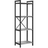  Polica Sivi hrast sonoma 40 x 30 x 119 cm Konstruirano drvo | shoptok.hr