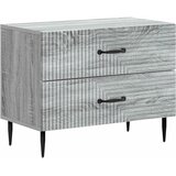  Noćni ormar Siva sonoma 62 x 34,5 x 47,5 cm Konstruirano drvo | shoptok.hr