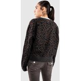 Levi's Tara Wooly Jopa dilara leopard charcoal | Shoptok.si