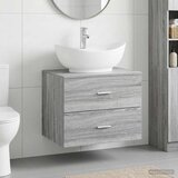  Set namještaja za kupaonicu Siva Sonoma Konstruirano drvo | shoptok.hr