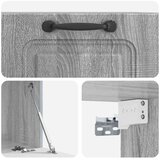 TV Omarica za TV, ki jo lahko montiraš na steno Siva Sonoma, (5000220375) | Shoptok.si