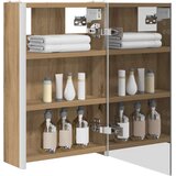  Kopalniška ogledalna omara Oreh 33 x 11,5 x 50 cm, (5000233136) | Shoptok.si