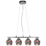 Candellux luster/visilica-sirius viseća lampa 4X60W E27 hrom 3D | Eponuda.com