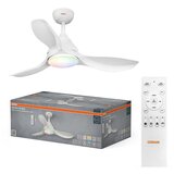Osram LED RGB prigušiva plafonski ventilator NORDES LED/18W/230V 3000-6500K + daljinski upravljač | Eponuda.com