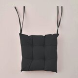 Wallity Chair Cushion - Black Black Chair Pad u