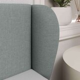  Uši uzglavlja Svjetlosiva 40 x 23 x 6 cm tkanina | shoptok.hr