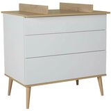 Qu-ax komoda flow white & oak | shoptok.hr