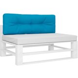  Jastuk za palete kraljevsko svijetloplavi 120x40x12cm tkanina | shoptok.hr