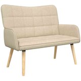  Kauč za dvoje Krema 115 x 61 x 87 cm tkanina | shoptok.hr