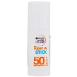 Garnier Ambre Solaire Super UV Stick SPF50+ proizvod za zaštitu lica od sunca u stiku. 9 ml unisex