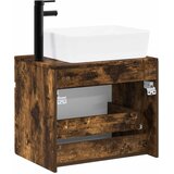  Set namještaja za kupaonicu Dimljeni hrast Konstruirano drvo Smeđa 59 x 44,5 x 50 cm | shoptok.hr