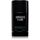 Giorgio Armani code dezodorans u stiku bez aluminija 75 ml za muškarce | shoptok.hr
