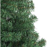 vidaXL Božično drevo med 300 LED z stojalom Zelena 240 cm PVC | Shoptok.si