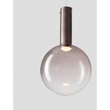 Nova Luce Smeđa staklena LED viseća svjetiljka s mogućnosti zatamnjivanja ø 30 cm Nostos – | shoptok.hr