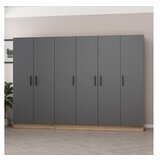 Hanah home kale - 7510 anthracite wardrobe | ePonuda.com