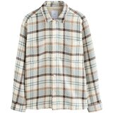 Next Prehodna jakna ecru / temno bež / golobje modra / rjava | Shoptok.si