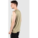Quiksilver Lap Time Muscle Majica brez rokavov aloe | Shoptok.si