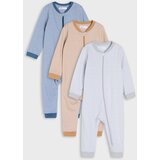 Sinsay Pamučni prugasti kombinezoni za bebe 3 pack | shoptok.hr