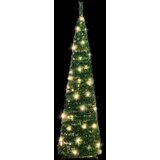  Umjetno božićno drvce 50 LED žarulja zeleno 120 cm | shoptok.hr