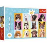 Puzzle 60 - Slatki psići / Trefl 17374 | shoptok.hr