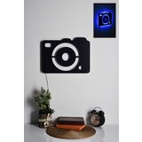Wallity zidna led dekoracija camera, 19 x 70 x 3.5 cm, 20.16 w, plava Cene