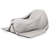 SLOWDOWN Svetlo siva otroška vreča za sedenje iz rebrastega žameta Cocoon 120 – | Shoptok.si