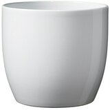 SK Okrogli lonec Basel Full Colore (Zunanje dimenzije (Ø x V): 8 x 7 cm, Bela, Keramika, Sijaj) | Shoptok.si