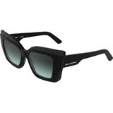 Karl Lagerfeld KL6204S 001 ONE SIZE (53) Črna/Zelena Cene