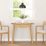vidaXL Blagovaonski stol Prirodna guma od punog drveta | shoptok.hr