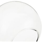  Plafonsko svetlo ELIAS 1xE14/5W/230V prečnik 13 cm crna/prozirna | Eponuda.com