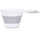 Chipolino sklopiva kadica Bubble Spa s termometrom, kantom i čašom za ispiranje - Grey | shoptok.hr