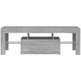 TV omarica z LED lučkami siva sonoma 120x35x40 cm, (20733142) | Shoptok.si