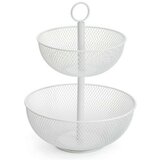 Posuda za Voće Confortime Dvostruki Metal 31 x 31 x 41 cm (4 kom.) | shoptok.hr