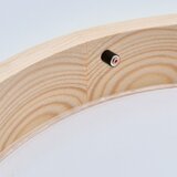  stropna svetiljka natural slim 1xE27/60W/230V prečnik 27 cm borovina | Eponuda.com