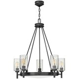  Hinkley HK-COLLIER5-BX - Luster na lancu COLLIER 5xE27/40W/230V preč. 68,5 cm | Eponuda.com