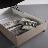 Mömax Postelja Boxspring Oviedo, Barva Kapučina,140x200 | Shoptok.si