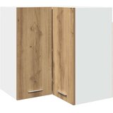 Viseći kutni ormarić "Lyon" Artisan hrast 57x57x60 cm Inženirsko drvo | shoptok.hr