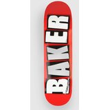 Baker Brand Logo 8.5" Skateboard deska red / white | Shoptok.si