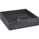  Umivaonik crni 40 x 40 x 10 cm mramorni | shoptok.hr