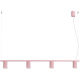 Sollux Lighting Lestenec KARBON 4 rožnata, (5000352317) | Shoptok.si