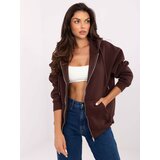 Calimera Sweatshirt-CLM-BL-1044.21-dark brown | Shoptok.si